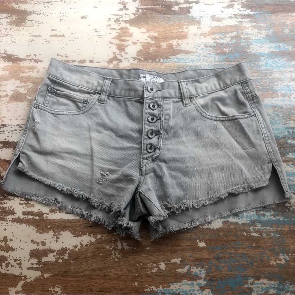 Free People Denim Shorts